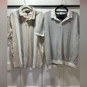 Express neutral casual collared shirts bundle